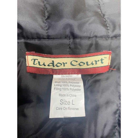 Tudor Court White Faux Fur Jacket Lined Winter Coat size Large NWOT - Picture 9 of 9